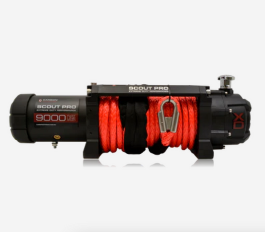 Carbon Scout Pro 9.0 Extreme Duty 9000lb Ultra High Speed Electric Winch