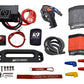 Carbon 12K 12000lb Electric Winch With Black Rope & Red Hook VER. 3