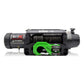 Carbon 12K 12000lb Electric Winch With Black Rope & Green Hook VER. 3