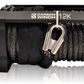 Carbon 12K 12000lb Electric Winch With Black Rope & Hook VER. 2